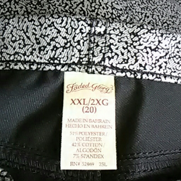 FADED GLORY Holiday Pants for Women - Picture 4 of 4